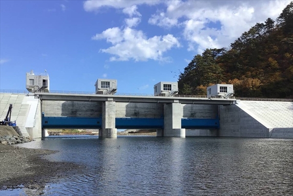 摂待水門(摂待地区海岸災害復旧)